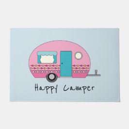 Tapete Feliz Camper Rosa RV