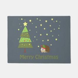 Tapete Feliz Christms Hedgehog