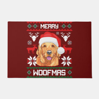 Tapete Feliz de ouro de varejo Woofmas Cachorro