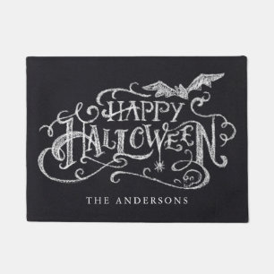 Tapete Feliz Giz De Halloween Personalizado