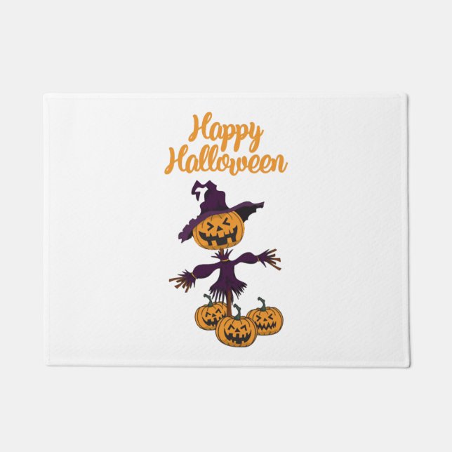 Tapete Feliz Halloween Scarecrow (Frente)