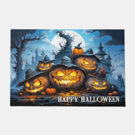 Tapete Feliz Halloween Spooky Pumpkins