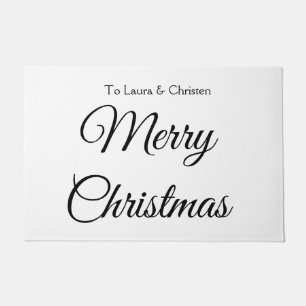 Tapete Feliz Natal adicionar nome texto presente personal