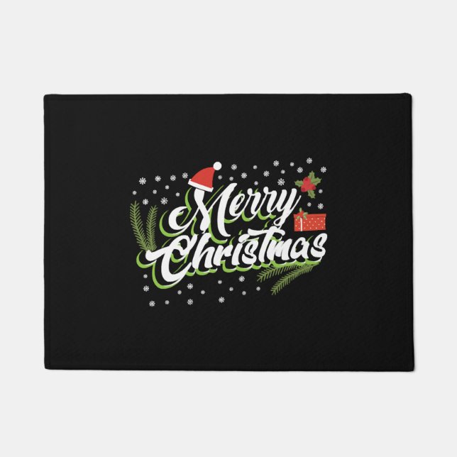 Tapete Feliz Natal - design de Natal (Frente)