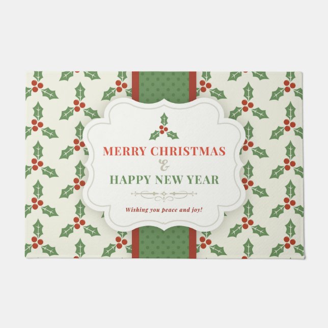 Tapete Feliz Natal e Feliz ano novo (Frente)