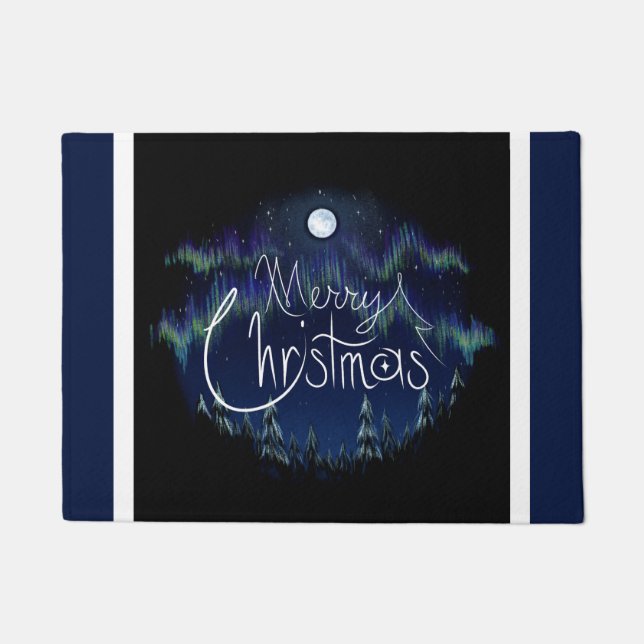 Tapete Feliz Natal - Escuro (Frente)