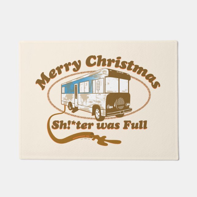 Tapete Feliz Natal Sh!*ter era Cheio (Frente)