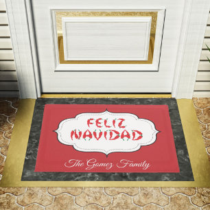 Tapete Feliz Navidad Red Chile Pepper