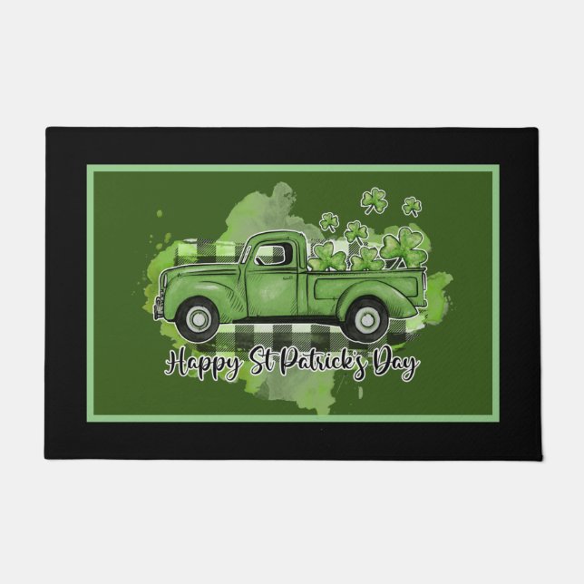 Tapete Feliz Rua. Dia de Patrick (Frente)