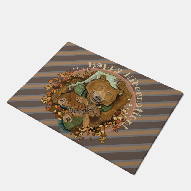 Tapete Feliz Urso do Fofinho de Hibernação (Inclinado)
