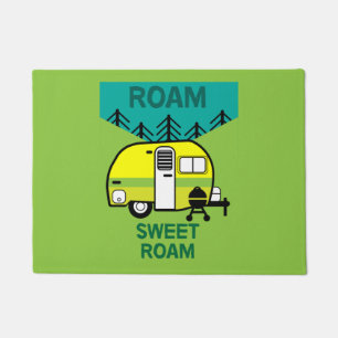 Tapete Felizes Campos  Caravaner  Travesseiro decorativo 