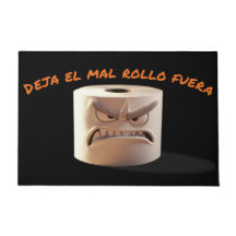 Felpudo. ¡Deja el mal rollo fuera!