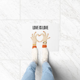 Tapete Felpudo San Valentín