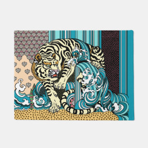 Tapete Feng Shui White Tiger