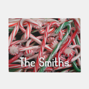 Tapete Feriado de Natal Candy Canes and Peppermints