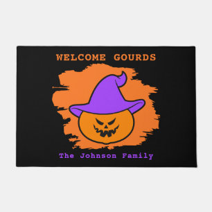 Tapete Festa de Halloween Eerie Jack o'Lanterna Purple Ha