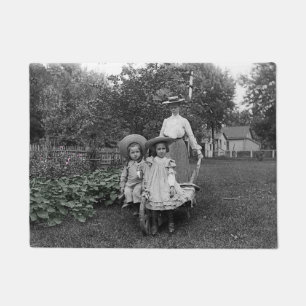 Tapete Filha-Mãe do Jardim de Heirloom 1890