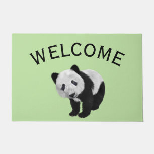 Tapete Filhote de Panda Verde
