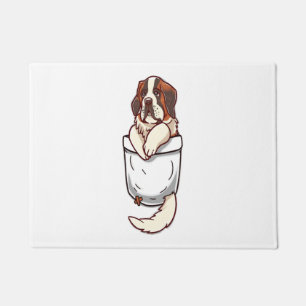 Tapete Filhote de St Bernard de Bolso