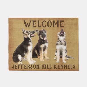 Tapete Filhotes de cachorro personalizados do german