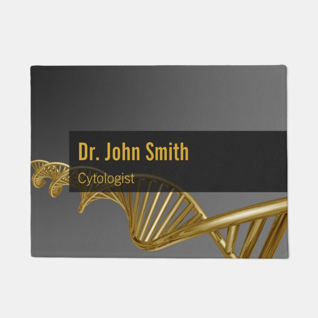 Tapete Fio de DNA Luxo Profissional Ouro para Profissiona (Frente)