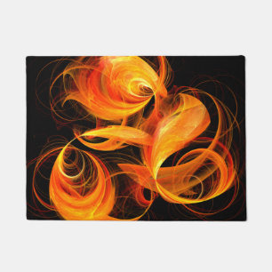 Tapete Fireball Abstrato Art