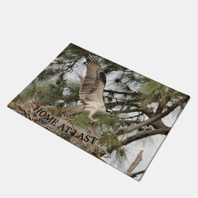 Tapete Fish Hawk- Osprey Door Mat (Inclinado)