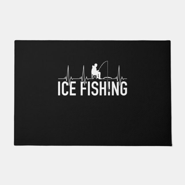 Tapete Fisher Ice Fishing Heartbeat (Frente)
