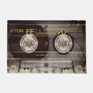 Tapete Fita Cassete Vintage
