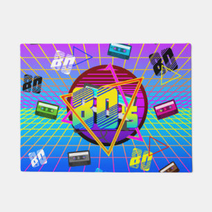 Tapete FITA DE CASSETE DA ESCOLA ANTIGA DE anos 80