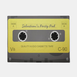 Tapete Fita de Música Retroativa Personalizada