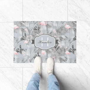 Tapete Flamingo Orchid Pattern Tropical ID868