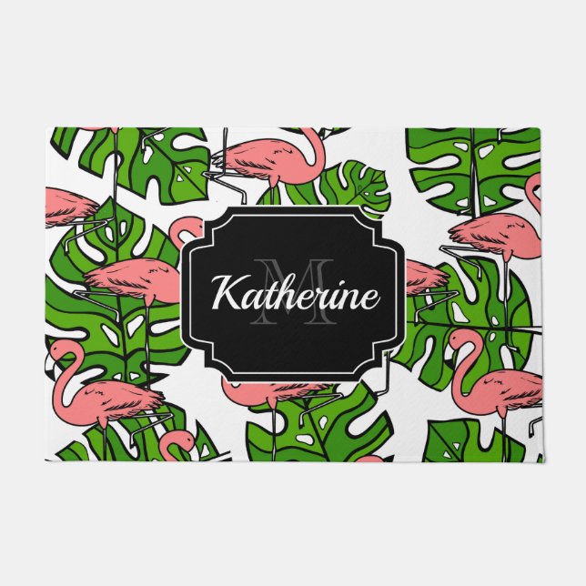 Tapete Flamingo Pattern (Frente)