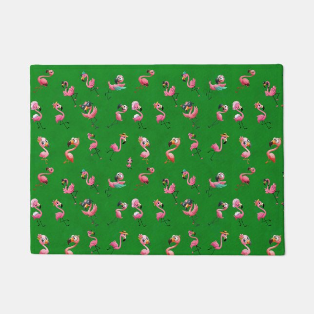 Tapete Flamingos (Frente)