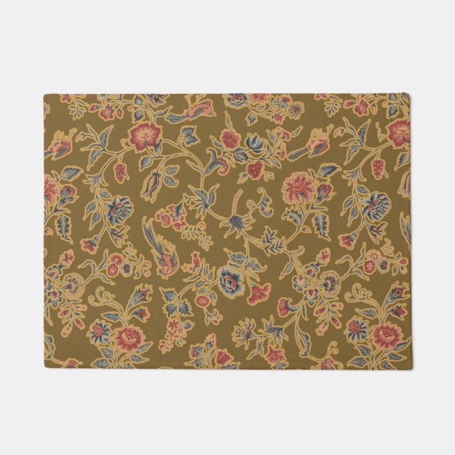 Tapete Flor Clássico Chintz Bonito Soft Floral Design (Frente)