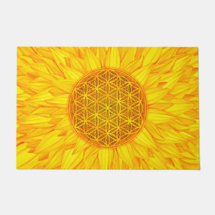 Tapete Flor da vida - girassol #3