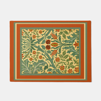 Tapete Flor de Outono, padrão de William Morris,