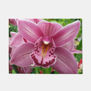 Tapete Flor Elegante Orquídea Roxo