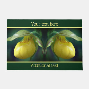 Tapete Flor Orquídea Amarela Personalizada