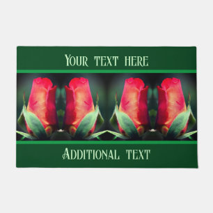 Tapete Flor Red Rosebud Personalizado