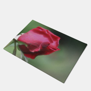 Tapete Flor Vermelho Rosebud Bending