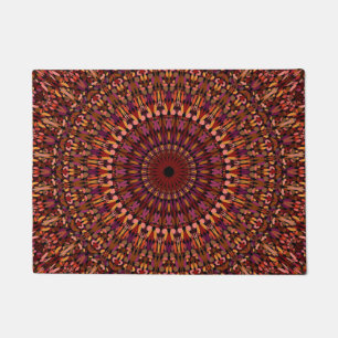 Tapete Floral Brown Mandala Design- 48566