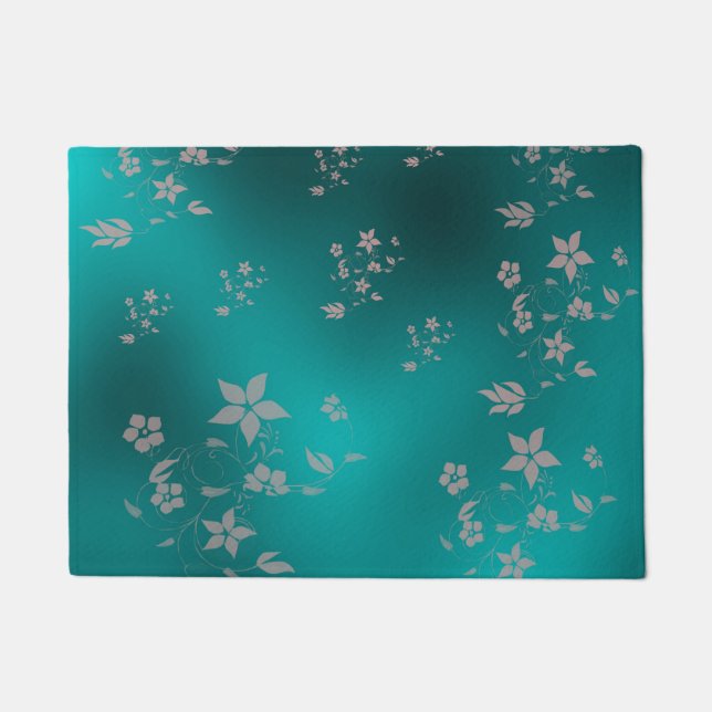 Tapete Flores asiáticas delicadas (Frente)