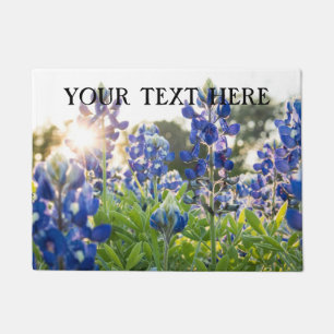 Tapete Flores Azuis Flores do Texas Floral