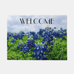 Tapete Flores Azuis Flores do Texas Floral