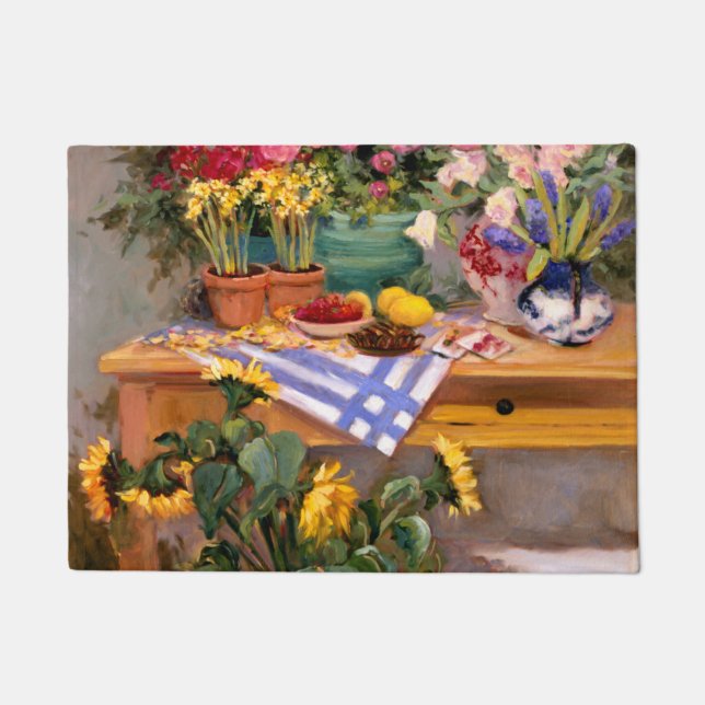 Tapete Flores frescas mim (Frente)