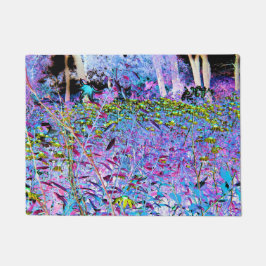 Tapete Flores Impressionistas de Chartreuse e Aqua Garden