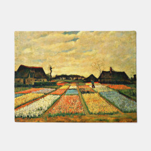 Tapete Flores na Holanda, pintura de arte