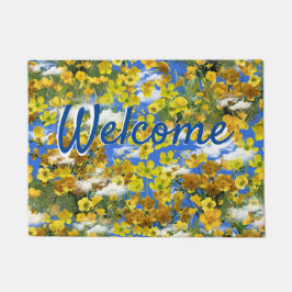 Tapete Flores primavera Buterglass nas nuvens