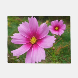 Tapete Flores Silvestres Cosmos Rosa